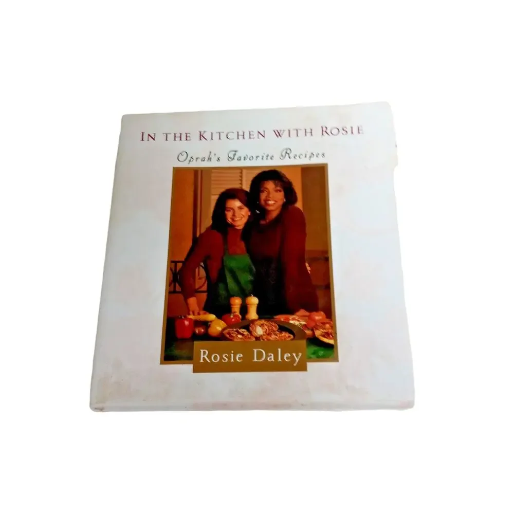 In the Kitchen with Rosie Oprah’s Favorite Recipes Cookbook 1994 Low Fat Vintage